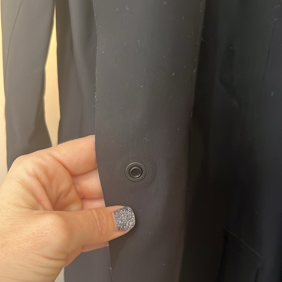 ATHLETA Interstellar Blazer Black NWT 8 - Picture 6 of 9